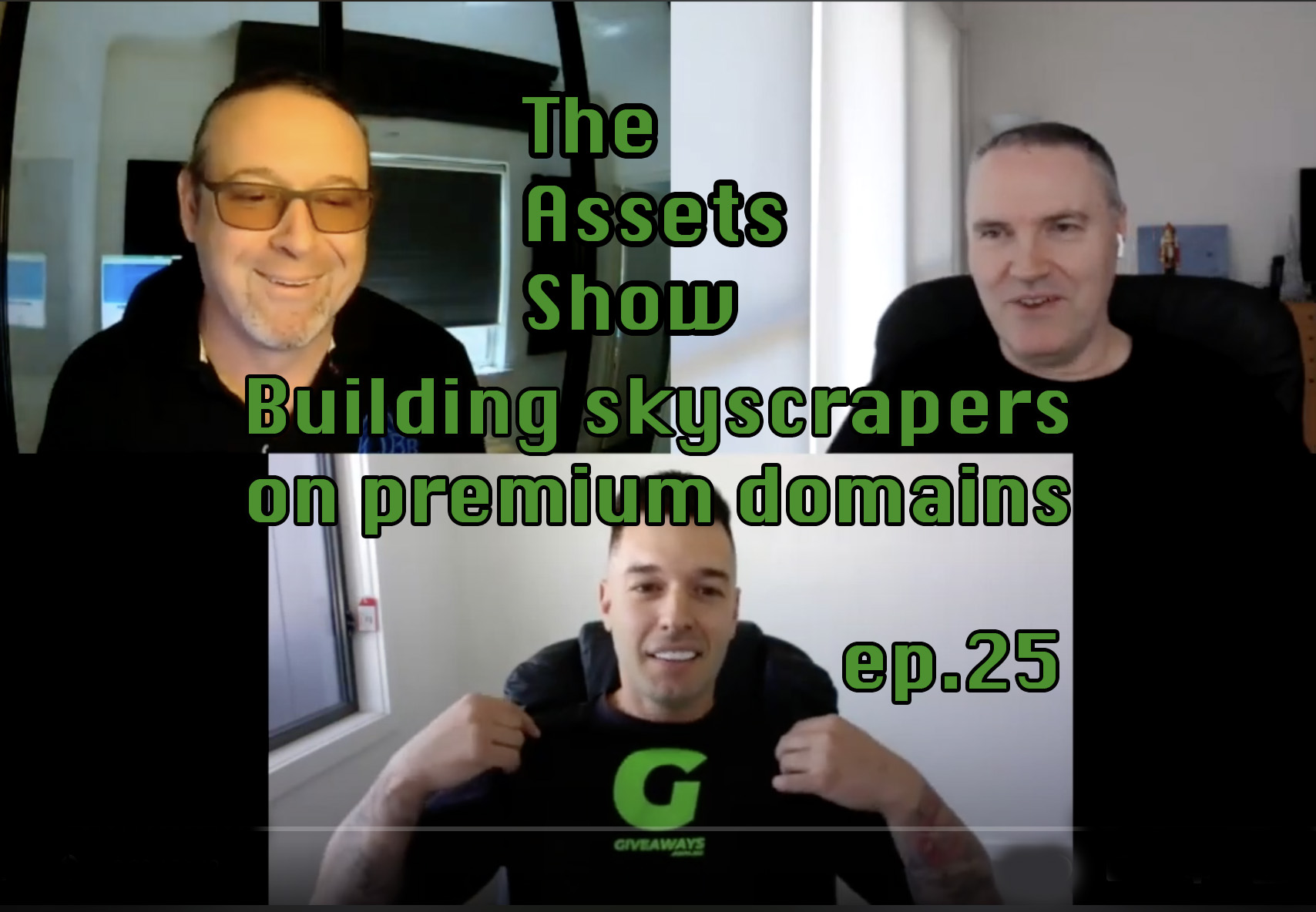 the assets show building skyscrapers on premium domains giveaways alex baro