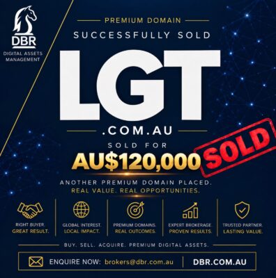 LGT domain name sold